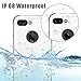 iPhone 7 Plus Waterproof Case, Merit Shield Series Shockproof Dirt-proof Protective cover, Snow-proof Underwater IP68 Waterproof Case for iPhone 7 Plus (White)