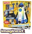 FISHER PRICE IMAGINEXT SPACE SHUTTLE PLAYSET LIGHTS & SOUNDS