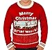 Christmas Vacation 'Sh!*ter was Full!' Holiday Sweater in Red By Festified