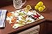 CounterArt Glass Cutting Board, 14-7/8 by 11-3/4-Inch, Autumn Colors