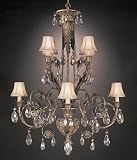 Fine Art Lamps 162740 Oversized 8LT Chandelier - Midsummer Nights Dream Indoor Lighting