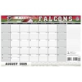 Turner NFL Atlanta Falcons 2010 Academic Desk Calender, 11 x 17 Inches (8230422)