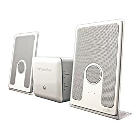 i.Sound Harmony Flat Panel Speakers (White) by DreamGEAR