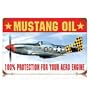 Mustang Oil for Your Aero Engine Sign