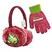 Shopkins Apple Blossom Girls Pink Earmuff and Glove Set - Size 4-14 [4013]
