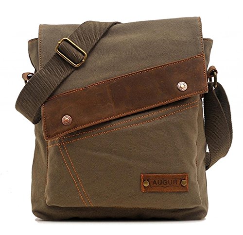 Vere gloria men women small canvas messenger bag crossbody should…