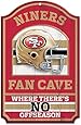 NFL Fan Cave Wood Signs