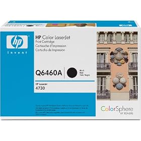 HP Hewlett Packard Q6460A 4730 4730x 4730xm 4730xs CM4730 CM4730f CM4730fm CM4730fsk MFP black colour laserjet cartridge
