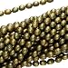 Olive Green Oval Cultured Pearls 5mm x 4mm / 15.5 Inch Strand