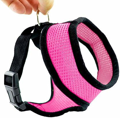Dog Vest,Paperflower® Dog Harness Pet Safe Control No Pull No Choke No Tugging Safety Strap Vest for Small to Large Dogs (Pink, Medium)
