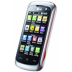 LG KM570 Arena II Handy (7,6 cm ( 3 Zoll ) Display, Touchscreen, 5 Megapixel Kamera) silber