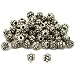 Rope Bali Beads Antique Silver Plated 4.5mm Approx 50