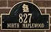 St. Louis Cardinals Black and Gold Personalized Address Plaque