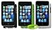 CrazyOnDigital iTouch 4 4G 4th & 5 5G 5th Generation Rubberized Plastic 2pc Case - 3 Pack with Wristband
