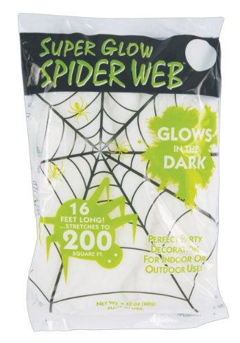 Glow in the Dark Spider Webs
