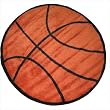 Basketball Shaped Kids Rug - 39" Round