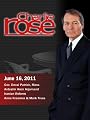 Charlie Rose Episodes 2011: Charlie Rose - Gov. Deval Patrick, Mass / Ardeshir Amir Arjomand / Iranian Reform / Anne Kreamer & Mark Truss (June 16, 2011)