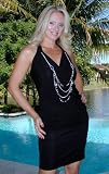 Chain Wrap Halter Top