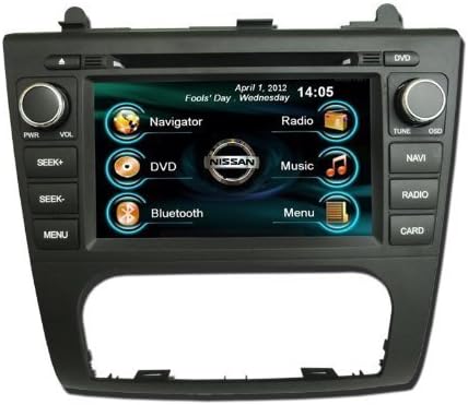 In-Dash Multifunction DVD GPS navigation system For NISSAN ALTIMA (AUTO AC) 2007-2012 WITH FREE COST MAP CARD
