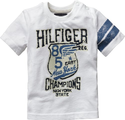 Tommy Hilfiger Jungen JEAN MINI CN TEE S/S BJ57104882, Gr. 6T (CLASSIC WHITE 100) Preisvergleich
