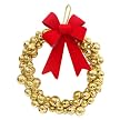 Bell Wreath - Gold (14")