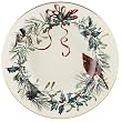 Lenox Winter Greetings Gold Banded Ivory China Pasta Bowl/Rim Soup