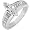 1-1/2ct Marquise Diamond Ring in 14k White Gold (HI/SI-I1) - Size 6