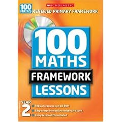 100 New Maths Framework Lessons for Year 2 (100 Maths Framework Lessons Series)
