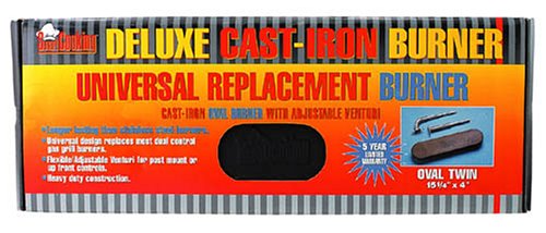 Model 05556P Oval Dual Bar Burner (15.75 x 4 Inches)