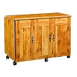 Sewing & Craft Cart/Table with Drop Leaf, Bishop Pine