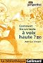 Comment lire un texte � voix haute ? (1CD audio)
