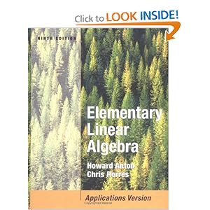Elementary Linear Algebra with Applications - Howard Anton