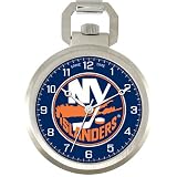 NHL Men's NHL-PW-NYI Pocket Collection New York Islanders Pocket Watch