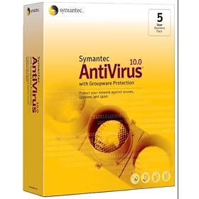 Symantec Antivirus 10.0 with Groupware Protection Business Pack - 5 User