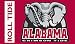 NCAA Alabama Crimson Tide Car Flag Elephant Logo with Free Wall Brackett
