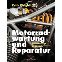 Motorradwartung und Reparatur. Instandhaltung und Reparaturen an Motorrad und Motorroller