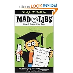Straight A Mad Libs