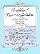 Script and Cursive Alphabets: 100 Complete Fonts (Dover Pictorial Archive Series)