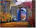 Artist's Touch by Mikki Senkarik - Artwork On Tile Ceramic Mural 18 x 24 Kitchen Shower Backsplash