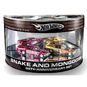 Hotwheels 35th Anniversary Set: Snake and Mongoose Match Races 1:64 by Hot Wheels