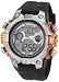 Armitron Men's 40/8251ORG Round Metalized Orange Accented Digital Sport Watch