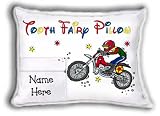 Tooth Fairy Pillow (self-contained pillow) - Dirt Bike