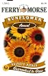 Ferry-Morse 1501 Sunflower Annual Flower Seeds, Evening Sun (1.5 Gram Packet)