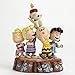Jim Shore Peanuts Charlie Brown 65th Anniversary Hooray Figurine