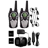 Midland GXT600VP4 18-Mile 22-Channel FRS/GMRS Two-Way Radio (Pair)