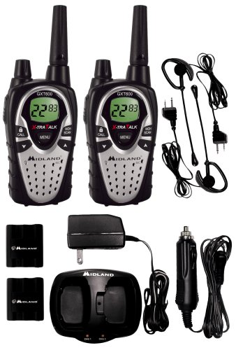 Midland GXT600VP4  5-Watt 22-Channel GMRS with NOAA All-Hazard Weather Alert
