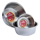 Stainless Steel Pet Dish - 2 quart
