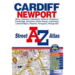 A-Z Street Atlas of Cardiff and Newport (Street Maps & Atlases)
