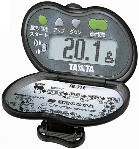 TANITA ピッチウォーク ブラック FB-712-BK