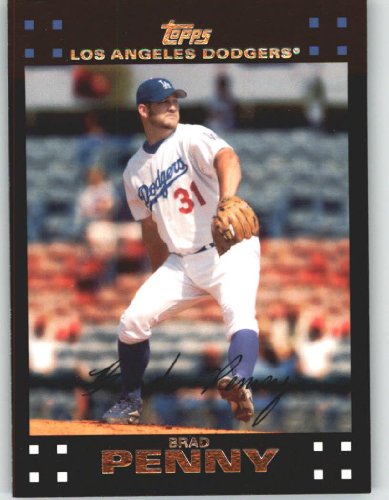 2007 Topps #255 Brad Penny - Los Angeles Dodgers (Baseball Cards)
